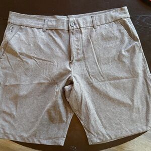 Hang Ten Men's Light Gray Flat Front Shorts